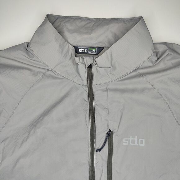 Stio Second Light Full Zip Vest 2XL Light Weight Light Gray Outdoors Hiking - Picture 3 of 9